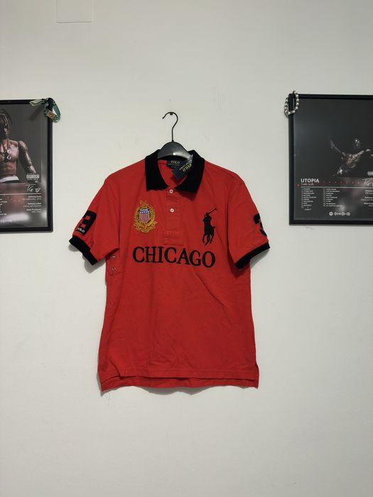 Tricou polo ralph lauren chieff keef chicago