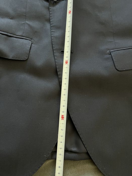 Costum Massimo Dutti  sacou 52 blue pantaloni 40 nou
