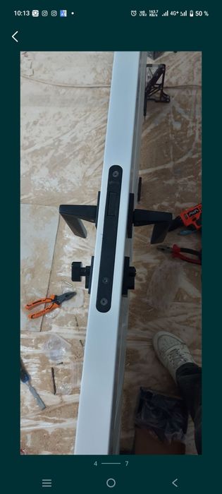 Установка дверей Есік орнатыу