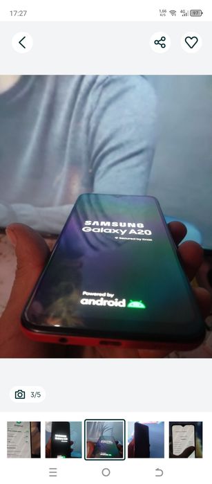 Продам сотовый телефон samsung a20