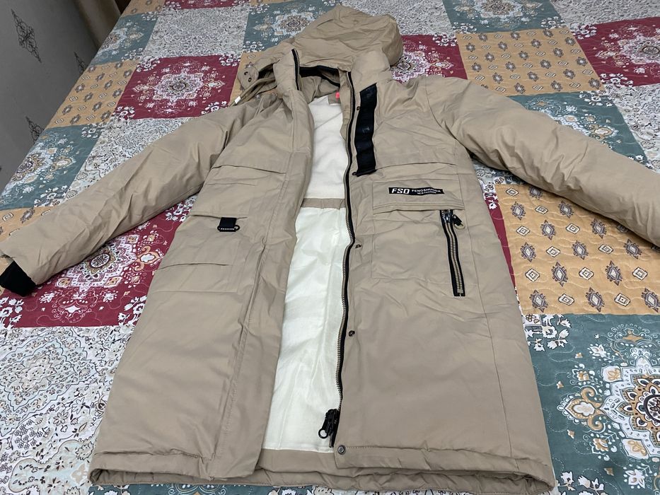 Пальто теплое зимнее