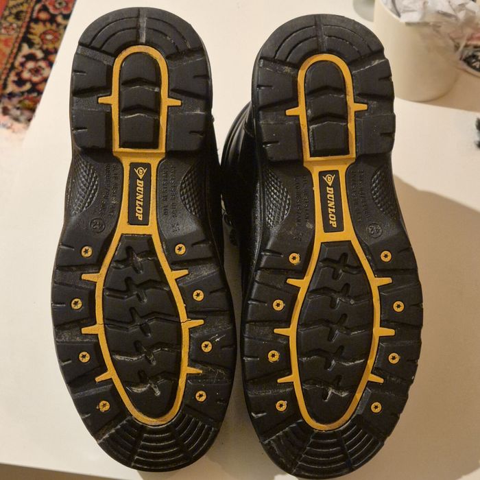 Dunlop Dakota Safety Boots, работни обувки със стоманено бомбе