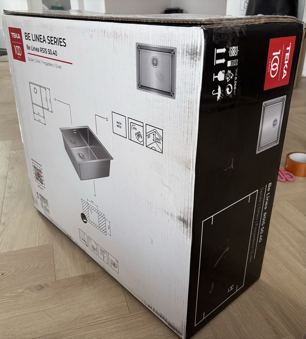 Chiuveta Undemount TEKA Be linea RS15 50.40