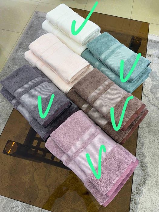 Полотенца банные и лицевые