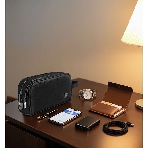 Барсетка с отпечатком пальцев / Доставка 24/7