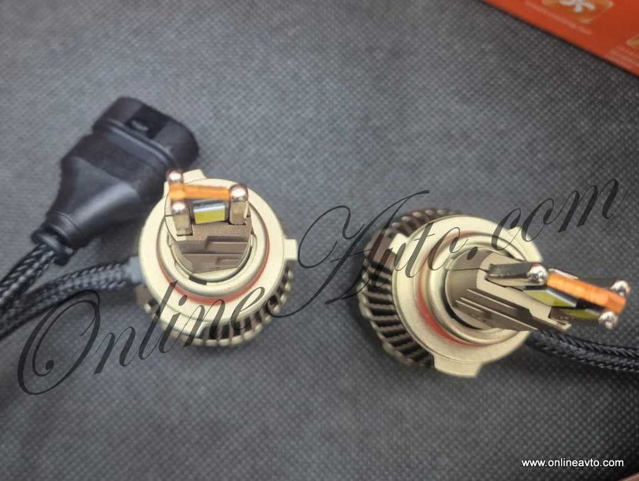 HB4 9006 Диодни крушки с подобрен фокус, LED крушки за автомобил 130W