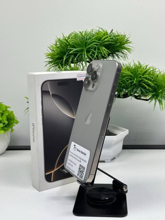 iPhone 16 Pro Max 256gb  Akb:88% цп:604