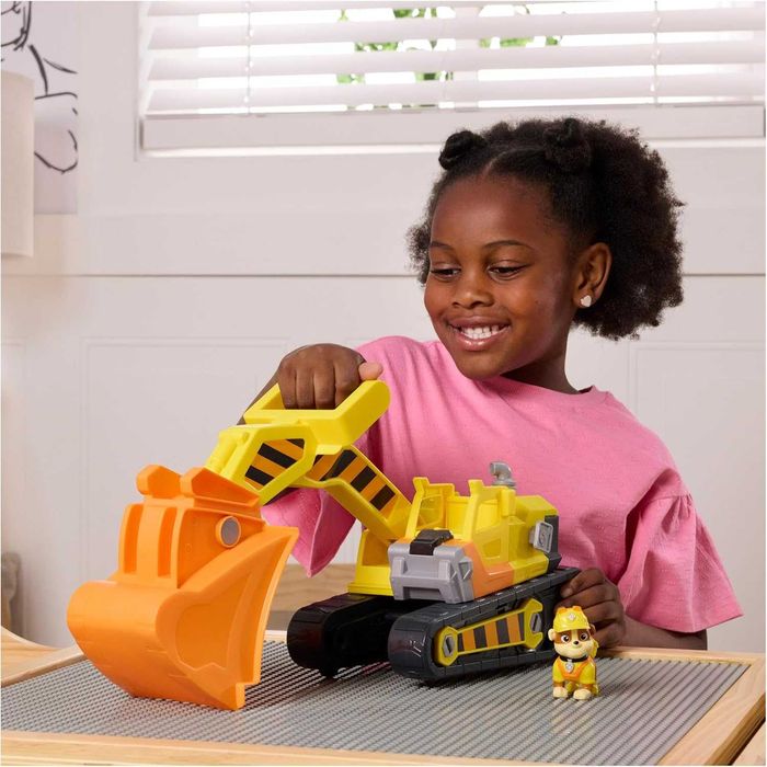 Paw Patrol Rubble & Crew Булдозерът с инструменти на Ръбъл Пес Патрул