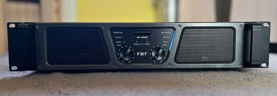 Усилвател FBT AX 3000 *Нов* - 2х1500 W здрав и надежден