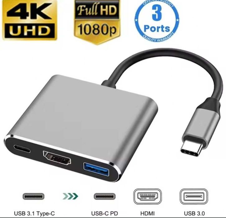 Tip C Hub Adaptor hdmi USB