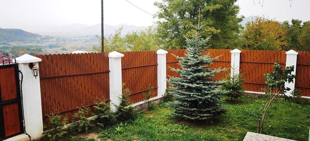 Garduri și porti stil jaluzea, sipca metalica, tablă cutata