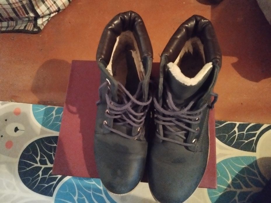 зимние жкнские ботинки