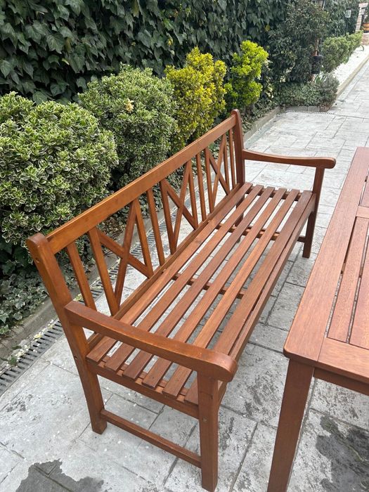 Masa + banca exterior