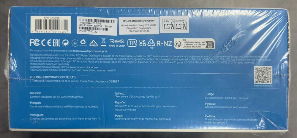 TP-Link Tapo C200 [#9920#]