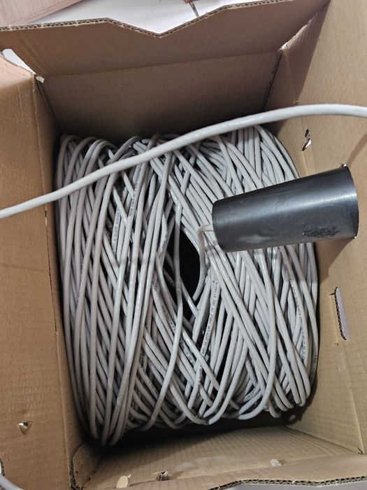 Cablu UTP CAT 6 Data LAN Ethernet Internet approx 280 metri