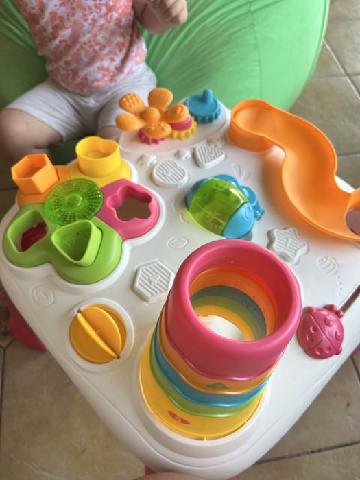 Masuta de joaca interactiva Mappy cu lumini si sunete, Roz