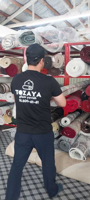 TOZAYAA - Toshkentda premium gilam yuvish xizmati \ Премиум стирка