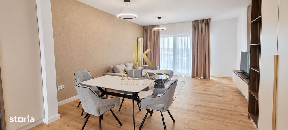 Apartament modern cu 3 camere, terasa 51 MP, parcare inclusa
