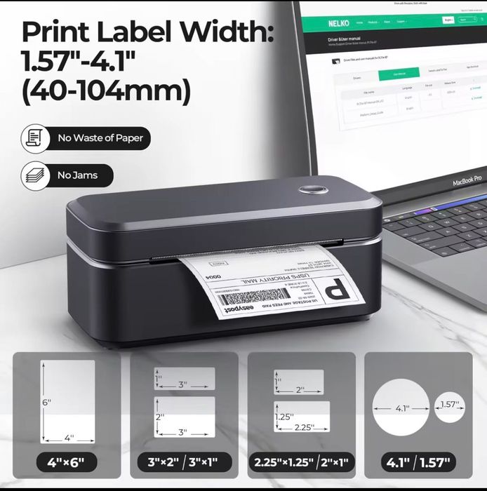 Imprimantă termică etichete AWB