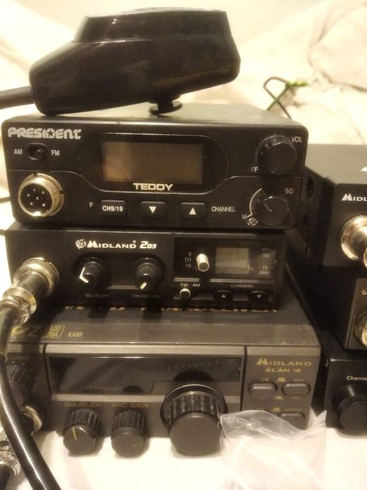 Statie radio CB stabo 3044 , Midland 100 plus , Danita 3000, President