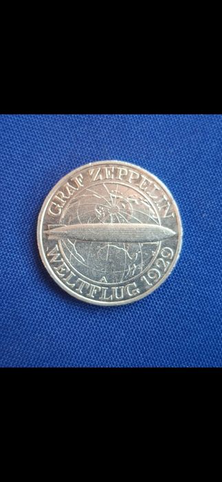 Редкая серебряная монета.