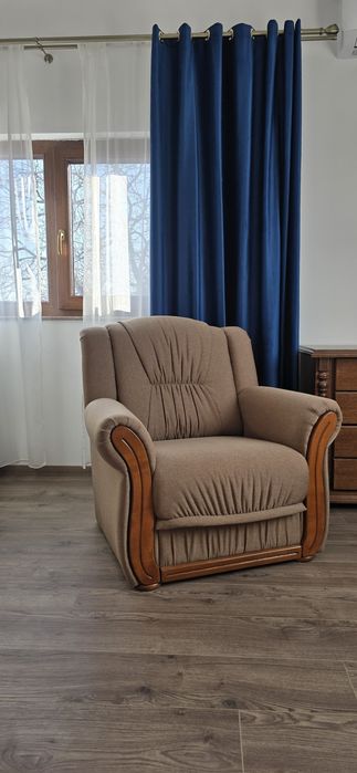 Set Canapea extebsibila + 2 fotolii