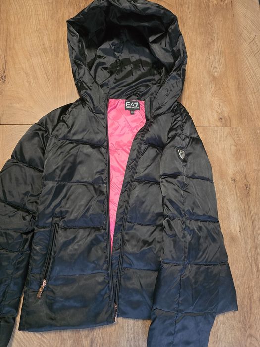 Оригинално детско яке Emporio Armani, с гъши пух