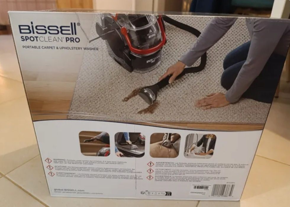 НОВИ! Прахосмукачка за килими Bissell 1558N и Парочистачка Karcher SC4