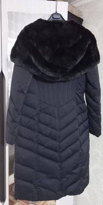 Зимний плащ польто