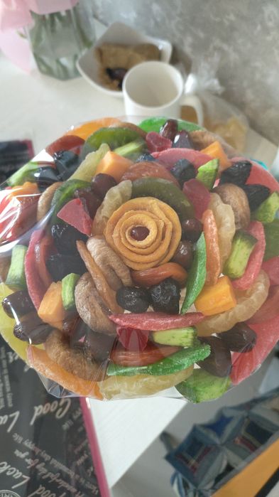 Букеты из сухофруктов