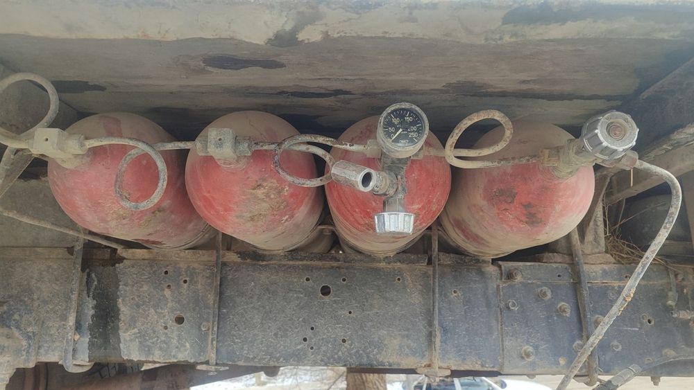 Gaz 53 zavod gaz balon holati yaxshi