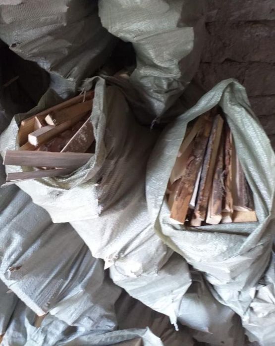 Дрова в мешках по 900 тг. Звоните