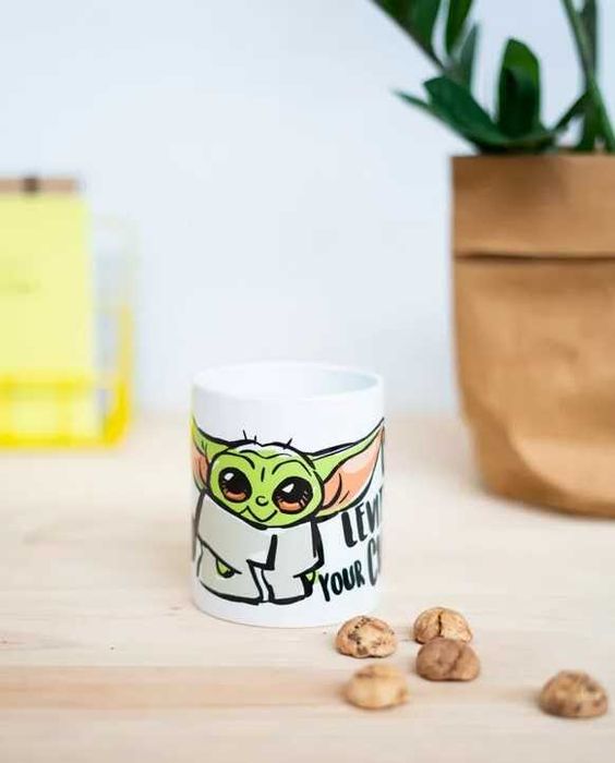 ОРИГИНАЛНА чаша Star Wars The Mandalorian - The Child, Grogu