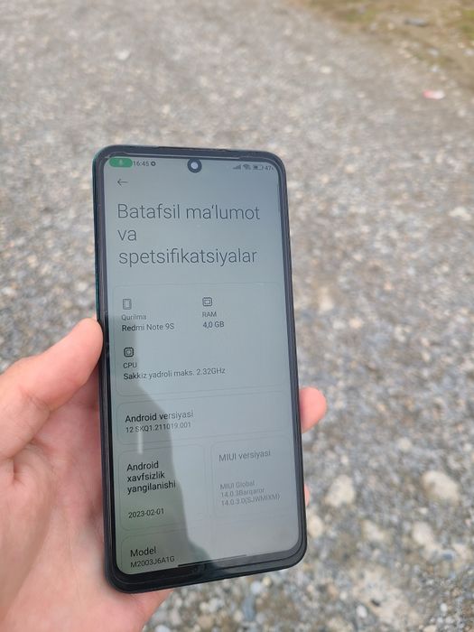 Redmi Note 9s 64/4 Sroshna