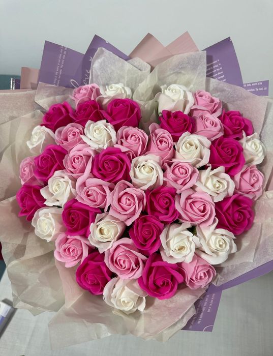 Buchete Trandafiri Săpun - Cadoul perfect 14 Februarie