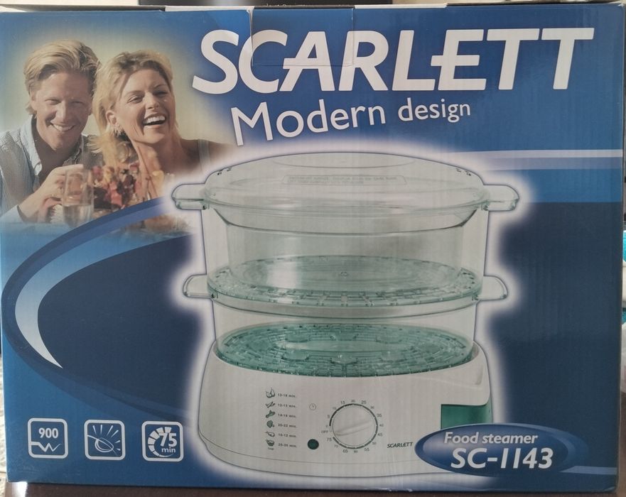 Пароварка Scarlett новая в упаковке
