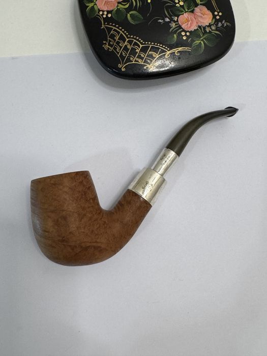 Pipa Loewe & Co London, inele argint. Rara L&Co