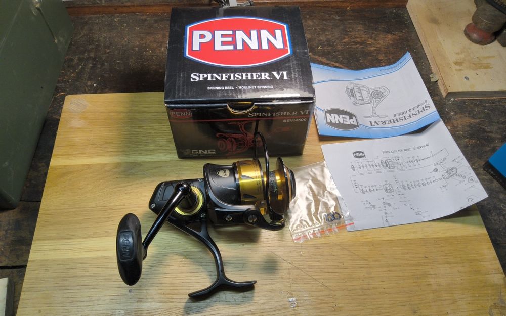 Продавам риболовна макара Penn spinfisher 6  4500