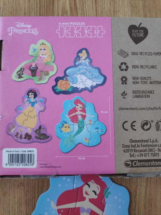 Занимателни пъзели с принцеси и кубчета с животни на Goki