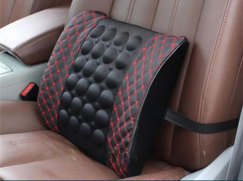 Автомобильный массажер, поясничная Подушка для спины