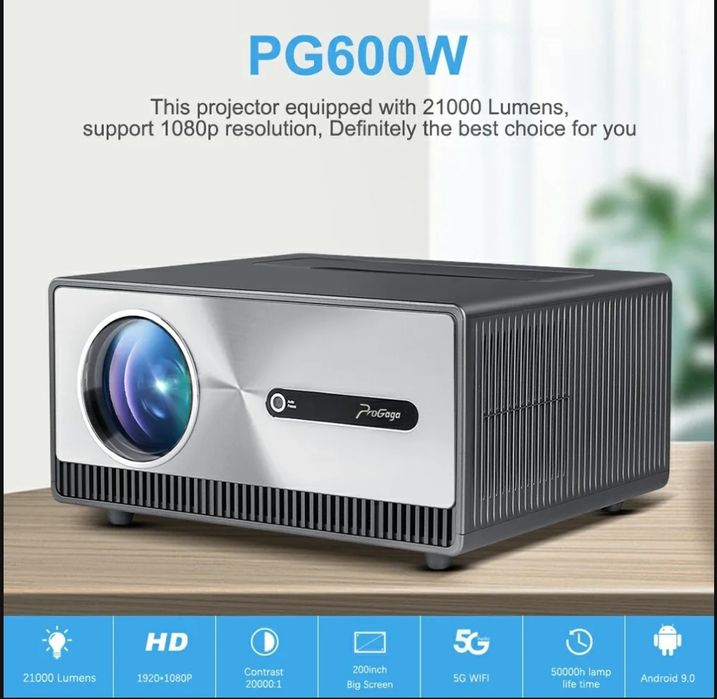 Проектор Progaga PG 600 W