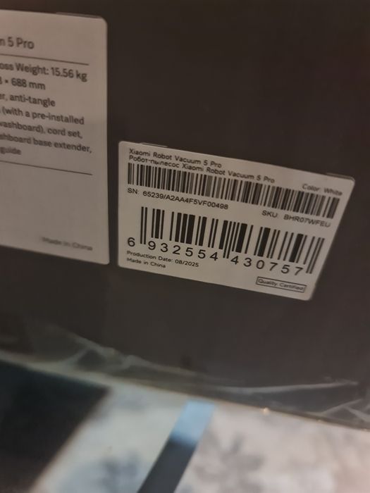 Aspirator Robot  Xiaomi Vacuum 5 pro