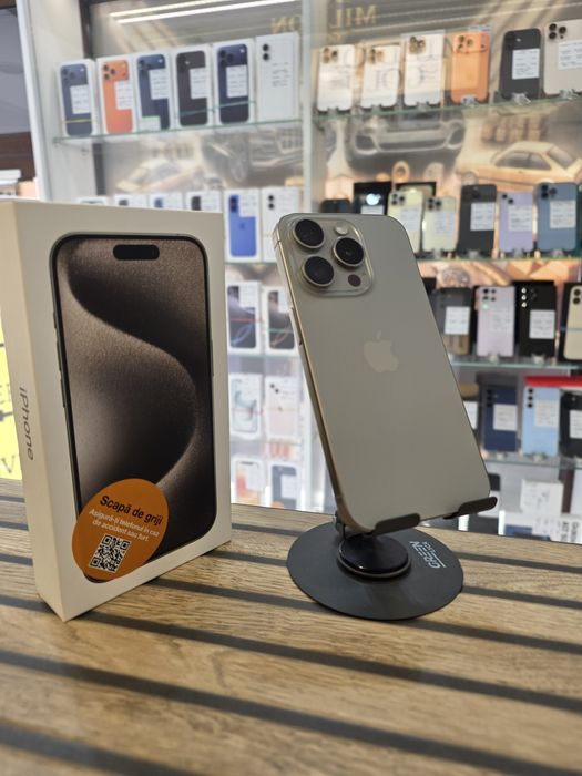 iPhone 15 Pro 128GB. IMPECABIL !! 90% Bateria