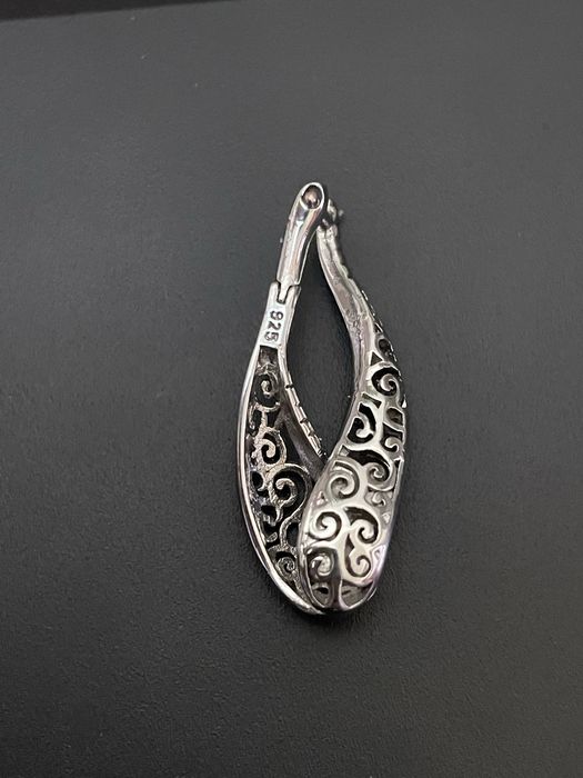 Cercei din argint 925 – Model elegant filigran