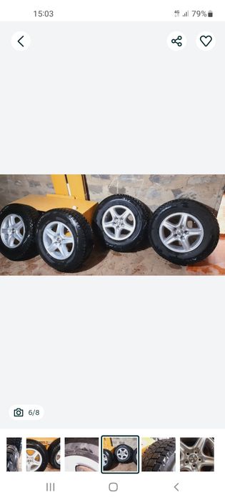 Продам шины с дисками 235/70/16