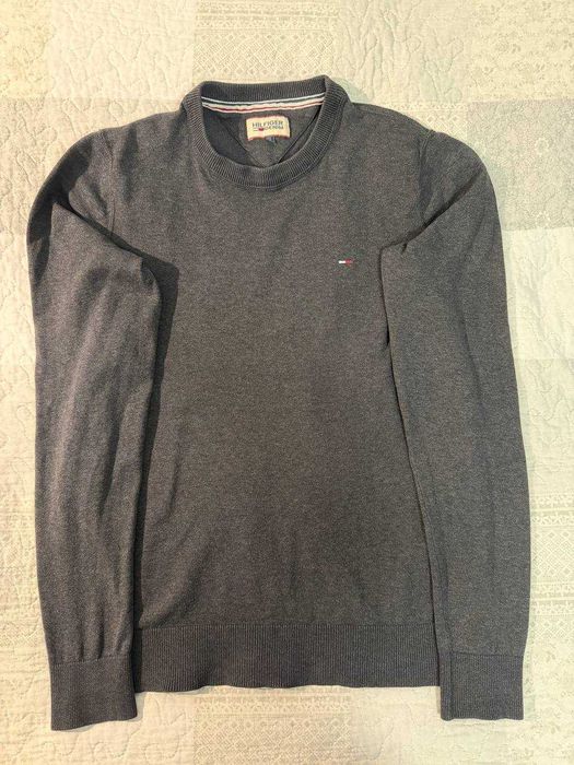 Пуловер Tommy Hilfiger мъжки сив / Размер S