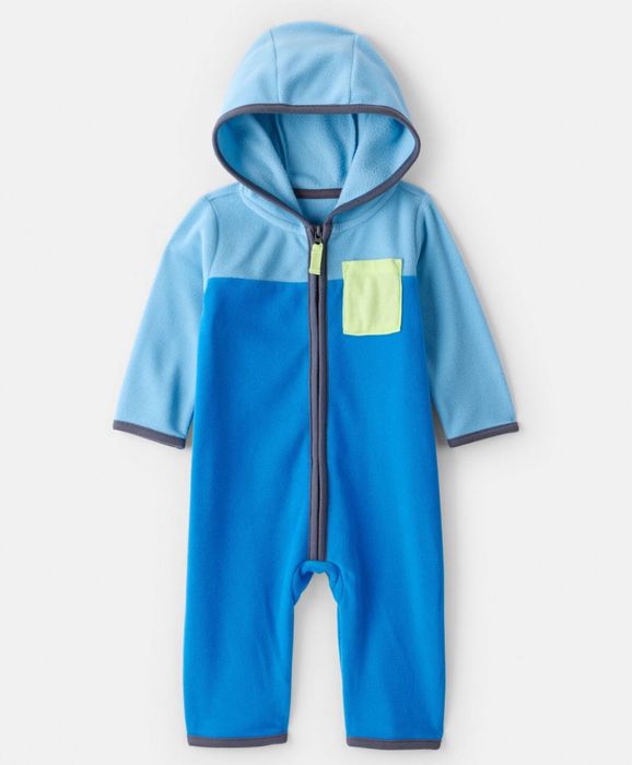 комбинезон Carters Флисовый для маленьких мальчиков - Синий