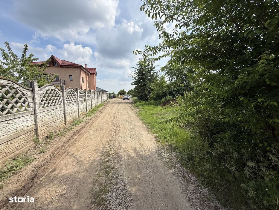 Teren intravilan 498,02 mp langa pădure , strada privata Corbeanca