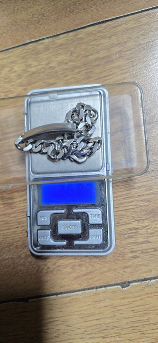 Brățară argint masivă