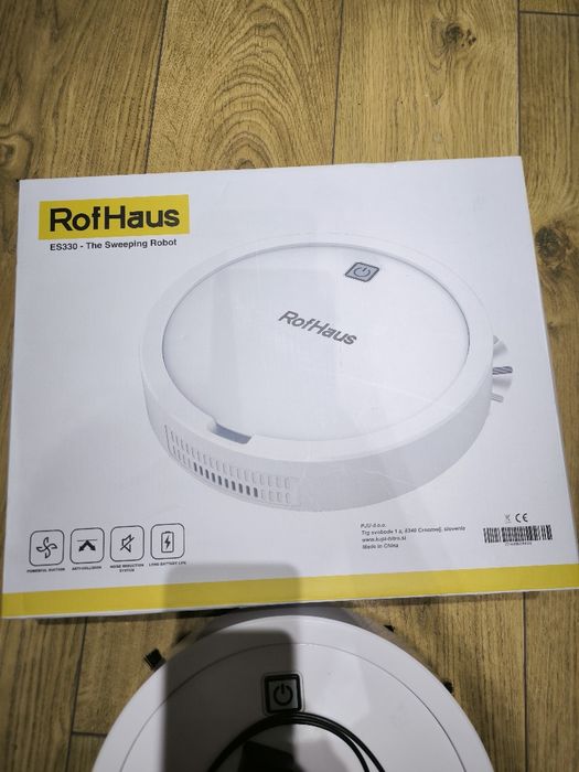 Робот прахосмукачката RofHaus ES330 е интелигентен уред за почистване